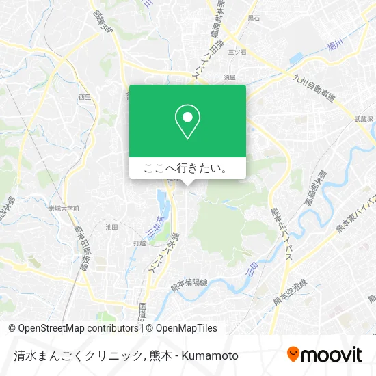 清水まんごくクリニック地図