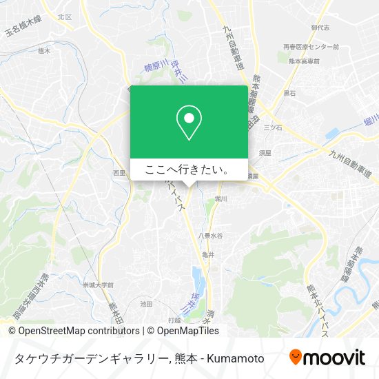 タケウチガーデンギャラリー地図