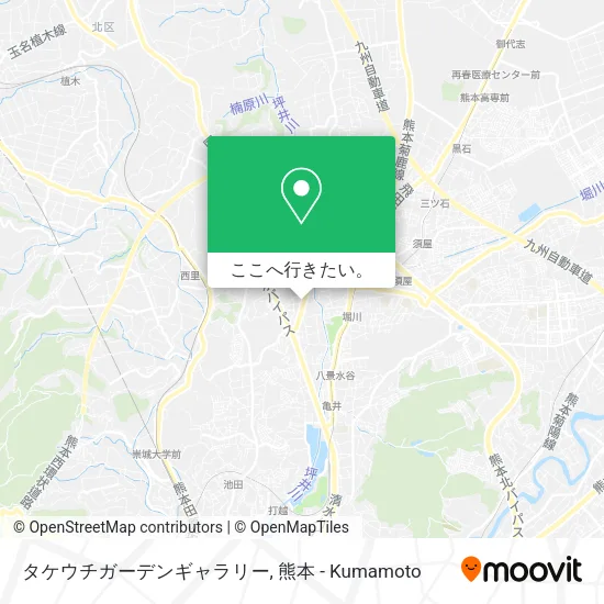 タケウチガーデンギャラリー地図