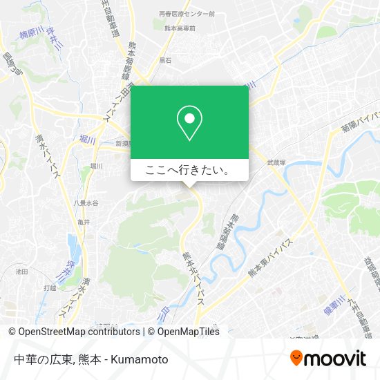 中華の広東地図