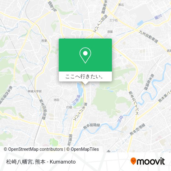 松崎八幡宮地図