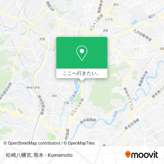 松崎八幡宮地図