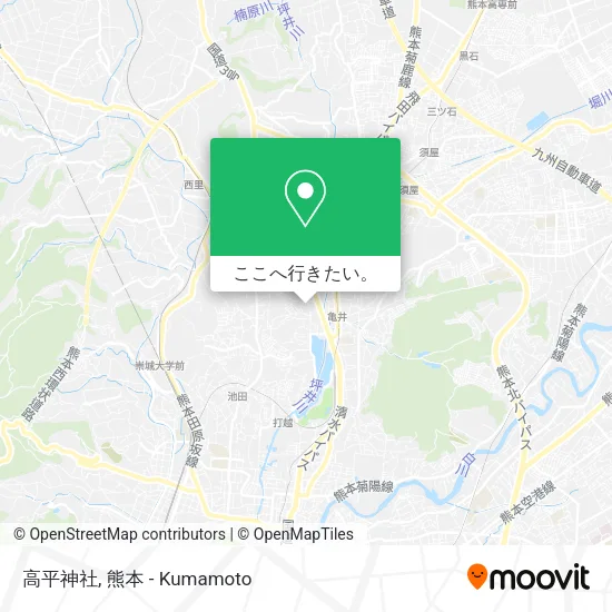高平神社地図