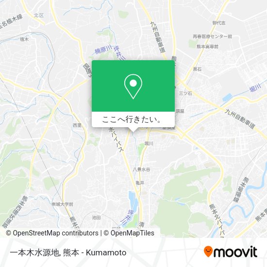 一本木水源地地図