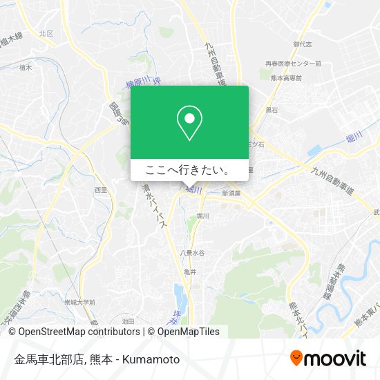 金馬車北部店地図