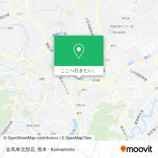 金馬車北部店地図
