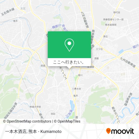 一本木酒店地図