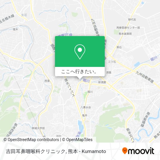 吉田耳鼻咽喉科クリニック地図