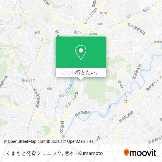 くまもと発育クリニック地図