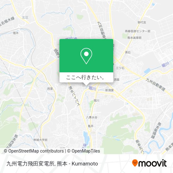 九州電力飛田変電所地図