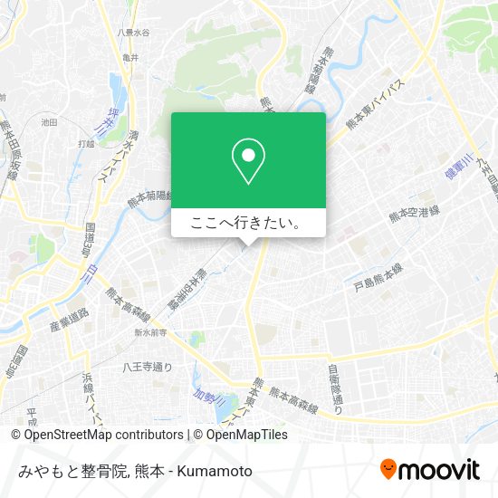 みやもと整骨院地図