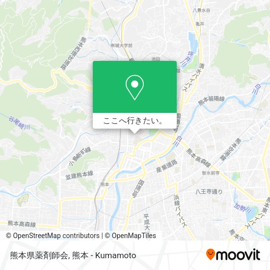 熊本県薬剤師会地図