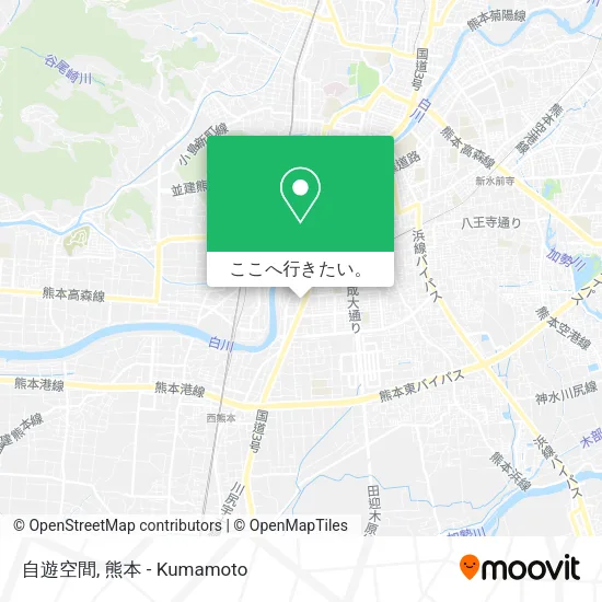 自遊空間地図