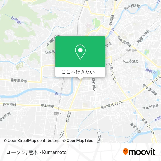 ローソン地図