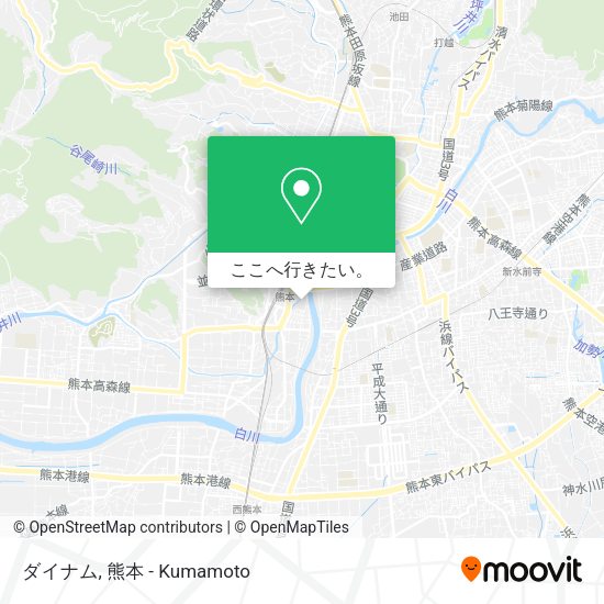 ダイナム地図