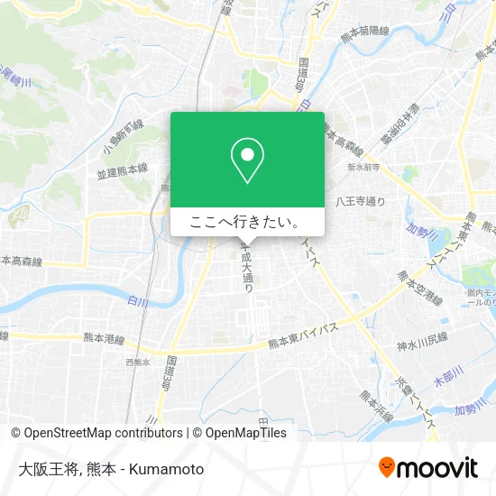 大阪王将地図