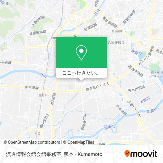 流通情報会館会館事務室地図
