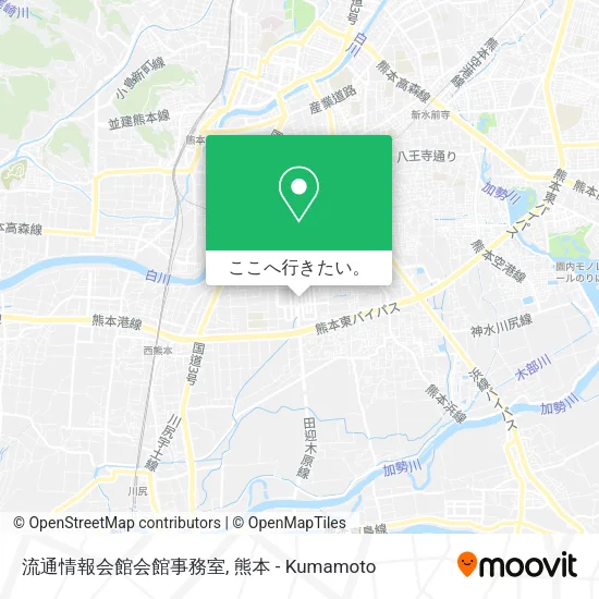 流通情報会館会館事務室地図