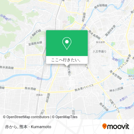 赤から地図