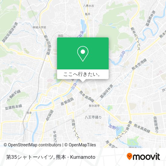 第35シャトーハイツ地図