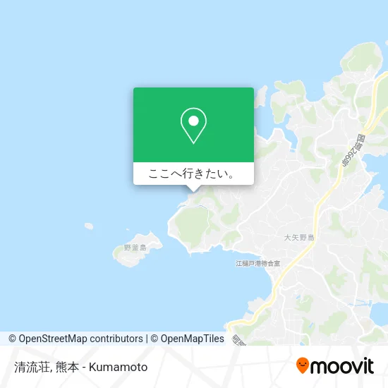 清流荘地図