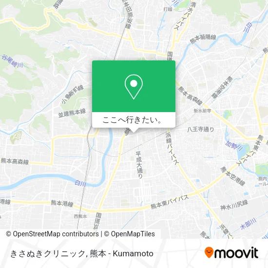 きさぬきクリニック地図
