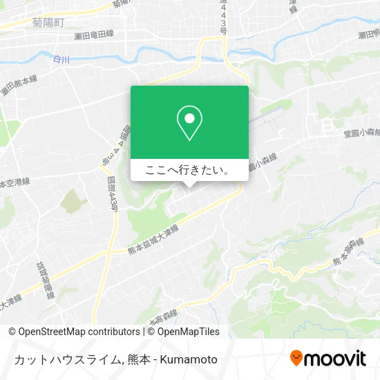 カットハウスライム地図