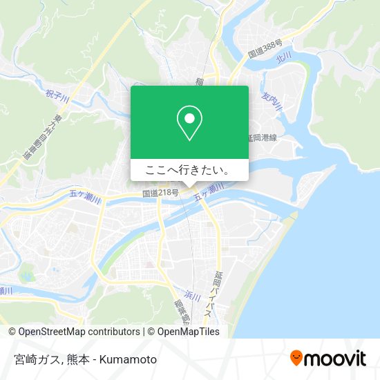 宮崎ガス地図