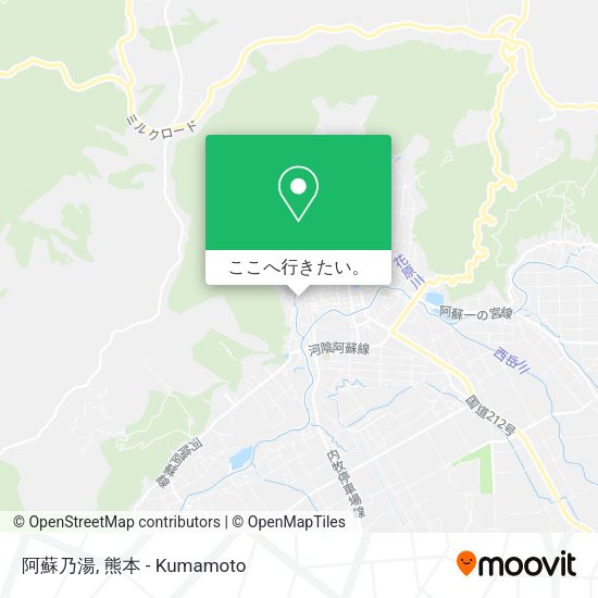 阿蘇乃湯地図
