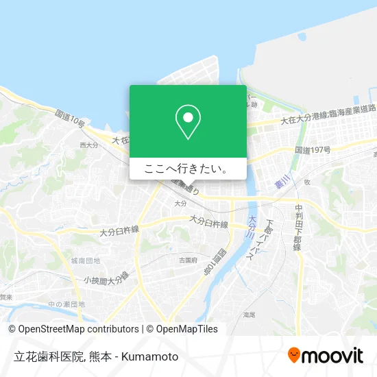 立花歯科医院地図