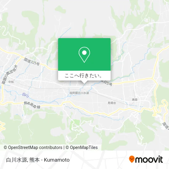 白川水源地図