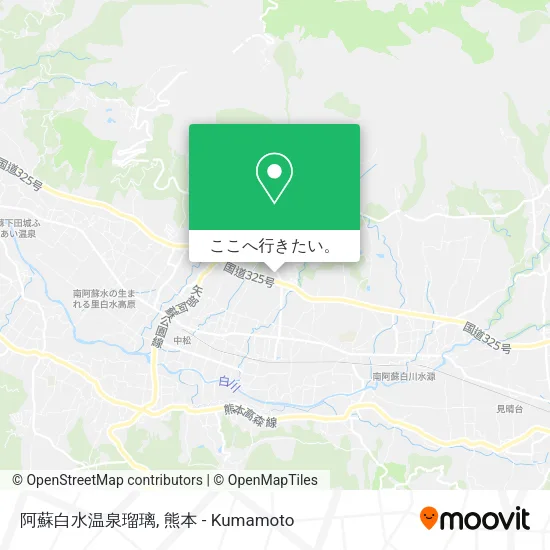 阿蘇白水温泉瑠璃地図