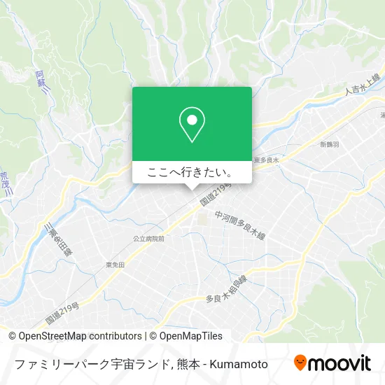 ファミリーパーク宇宙ランド地図