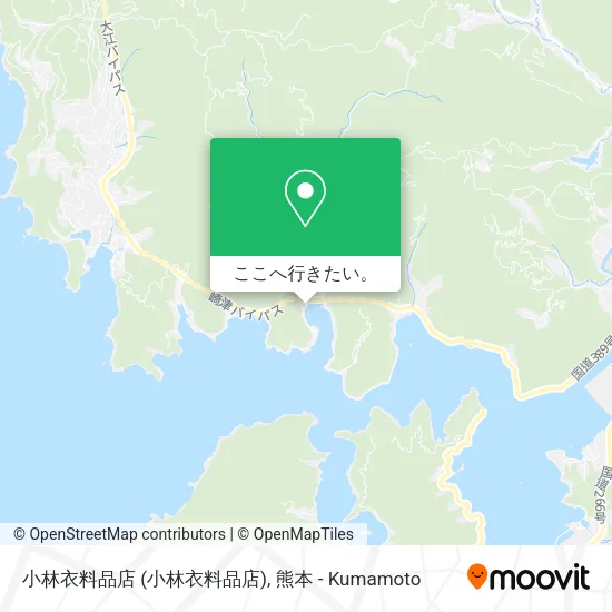 小林衣料品店地図