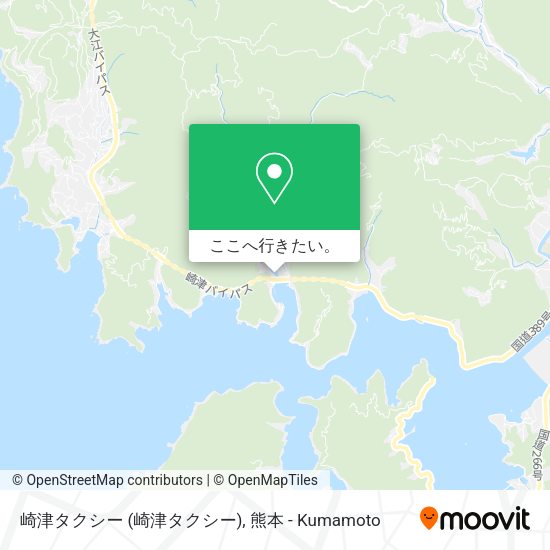 崎津タクシー地図