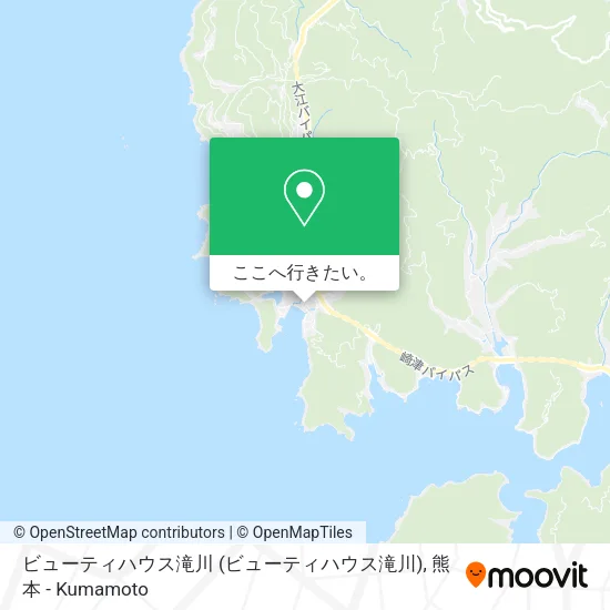 ビューティハウス滝川地図