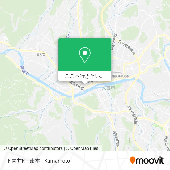 下青井町地図