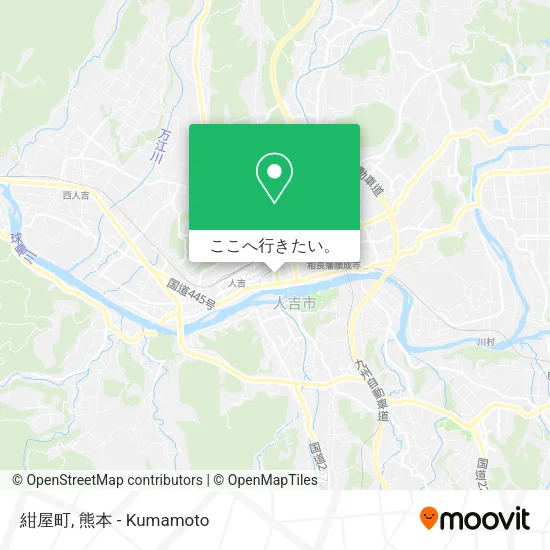 紺屋町地図