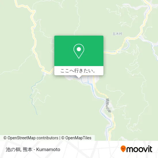 池の鶴地図