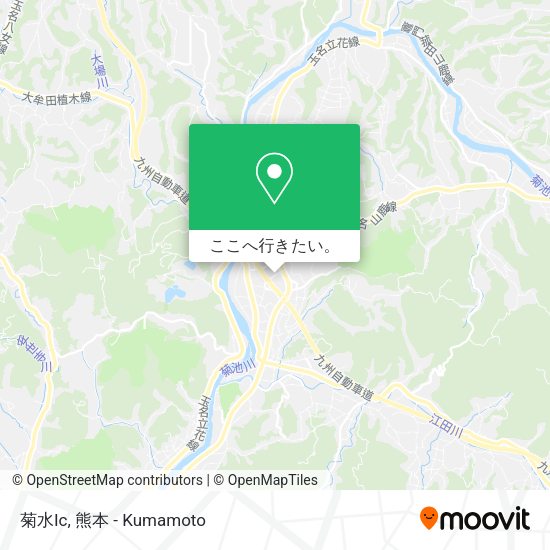 菊水Ic地図
