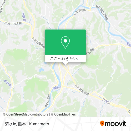 菊水Ic地図