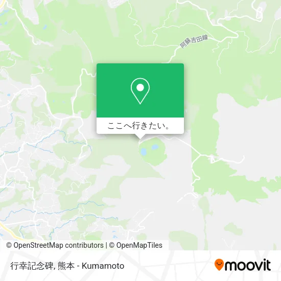 行幸記念碑地図