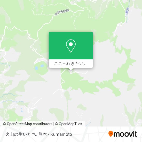 火山の生いたち地図