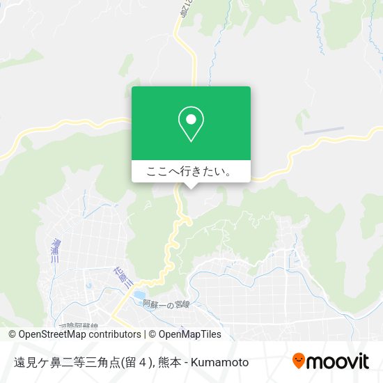 遠見ケ鼻二等三角点(留４)地図