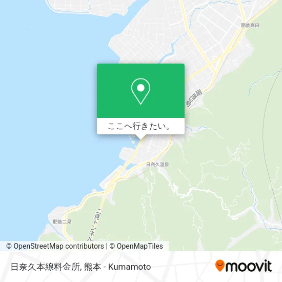 日奈久本線料金所地図