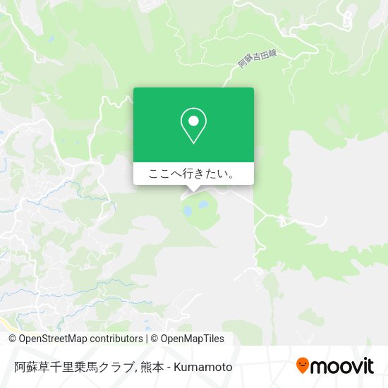 阿蘇草千里乗馬クラブ地図