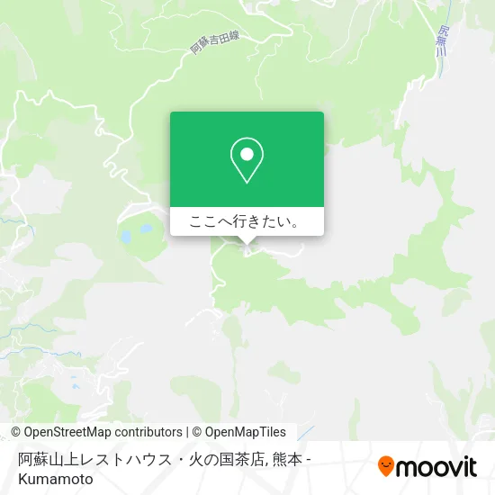 阿蘇山上レストハウス・火の国茶店地図
