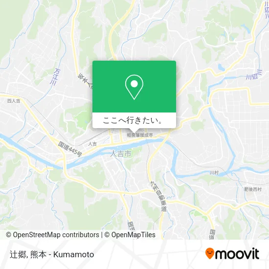 辻郷地図