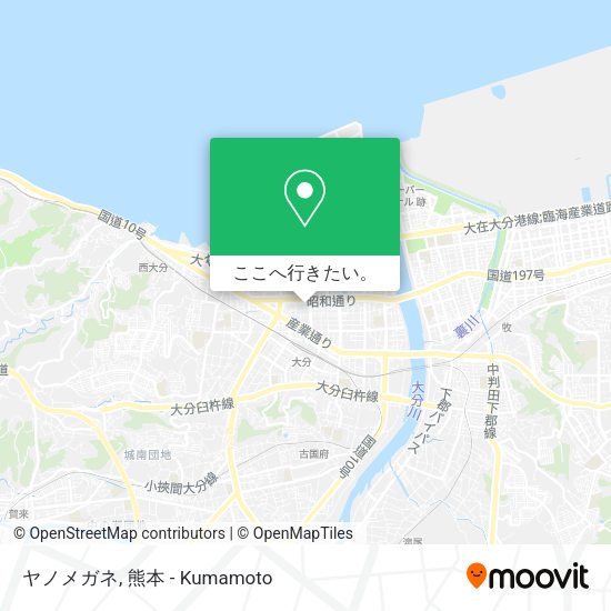 ヤノメガネ地図