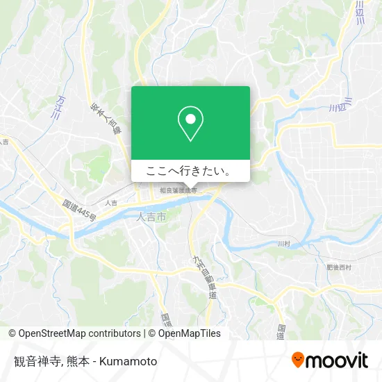 観音禅寺地図